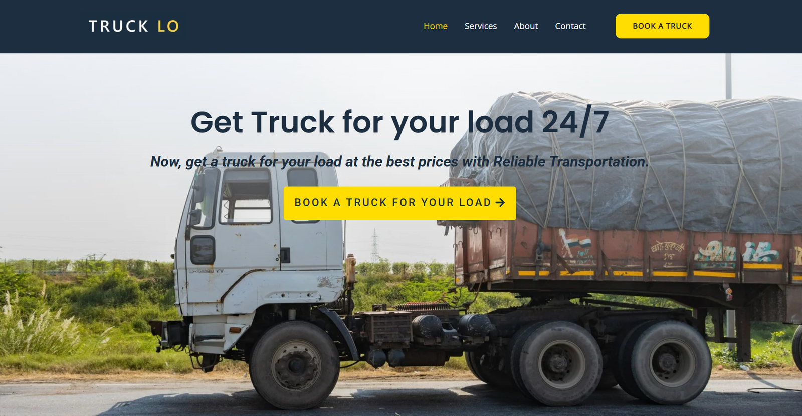 Truck Lo – Portfolio Website